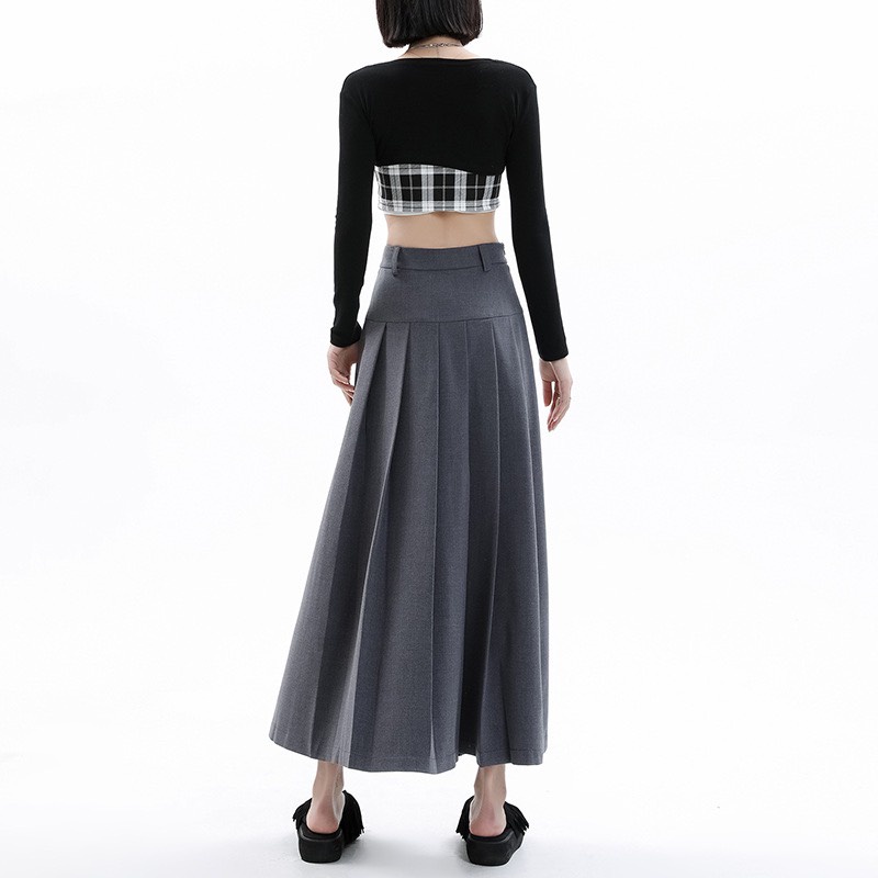 Chân váy ruby cao cấp dáng dài myra - 692