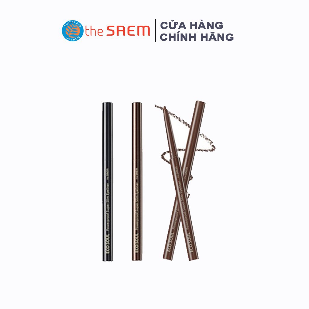 Kẻ Mắt The Saem Eco Soul Powerproof Super Slim (0.1g)