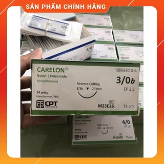 Chỉ phẫu thuật Nylon CPT (1/0, 2/0, 3/0, 4/0, 5/0, 6/0, 7/0, 8/0)