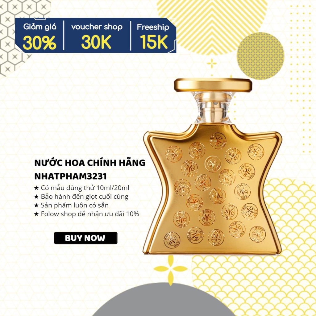 Bond No.9 - New York Signature Scent 10ml Nước hoa chính hãng