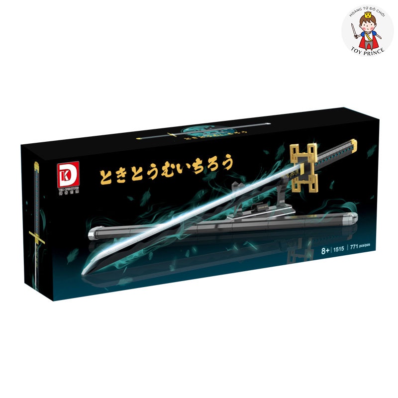 ĐỒ CHƠI LẮP RÁP MÔ HÌNH KIẾM HÀ TRỤ TOKITOU MUICHIROU TRONG KIMETSU NO YAIBA ANIME DK1515 VỚI 771PCS