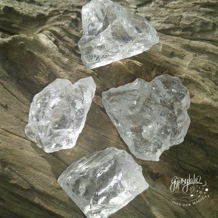 Dây Chuyền Đá Kim Cương Thô Mạ Vàng Thiên Nhiên Không Kị Mệnh SP005800 Gypsy.lala