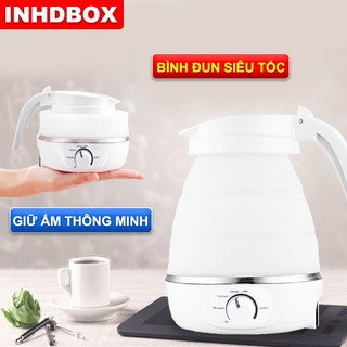 Ấm đun nước gấp di động du lịch ấm đun nước điện Bình đun siêu tốc