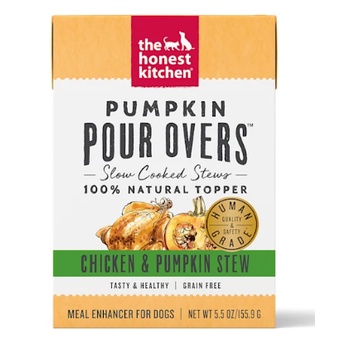 The Honest kitchen Pumkin Pour Overs: gà hầm bí đỏ (155g)