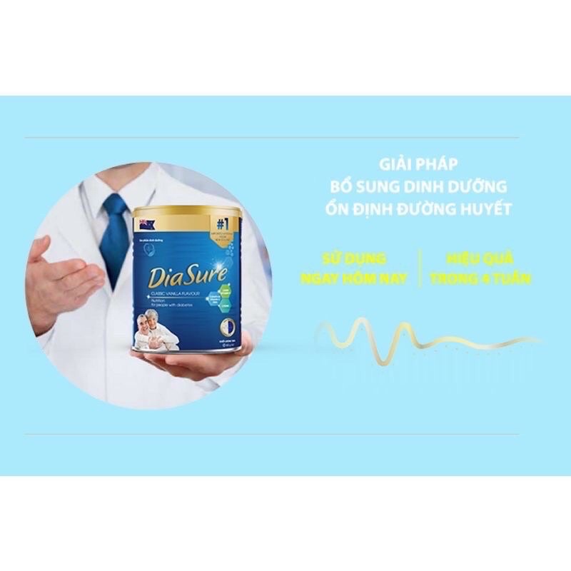 Combo 10 gói DIASSURE dành cho người tiểu đường date tới 2025