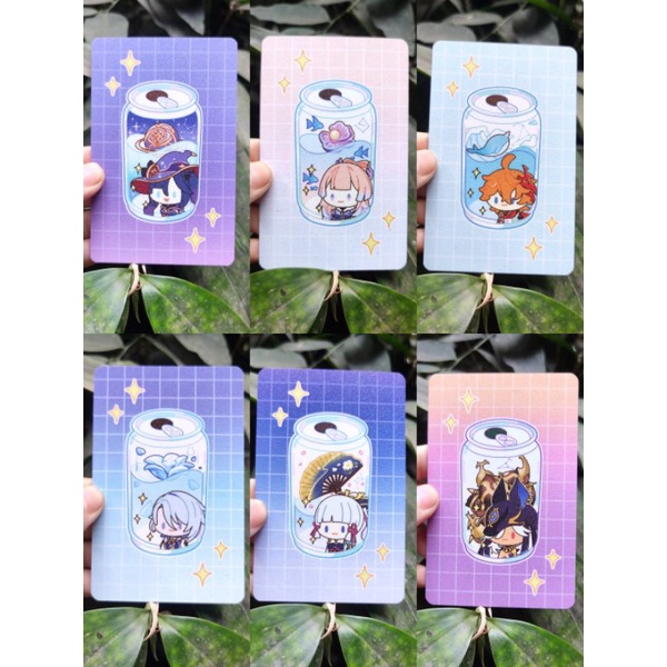 Card kim tuyến Genshin - Artist Matchareto