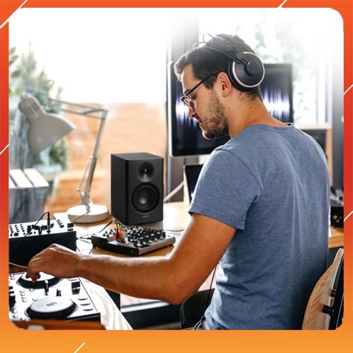 Edifier MR4 - Loa Kiểm Âm Công Suất 42W, Kết Nối TRS/RCA/AUX Cho Phòng Thu