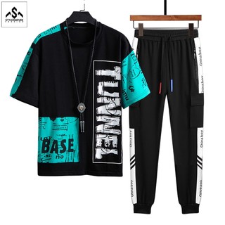 ComBo Áo Thun Nam Ngắn Tay TUNNEL Kết Hợp Quần Jogger Trẻ Trung Thời Trang STYLE MARVEN - SET NAM 90000183C2