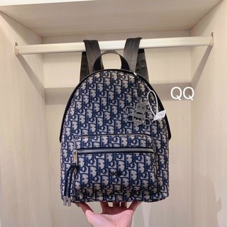 BaLô D.i. o.-r thổ cẩm size 24cm kèm charm ong