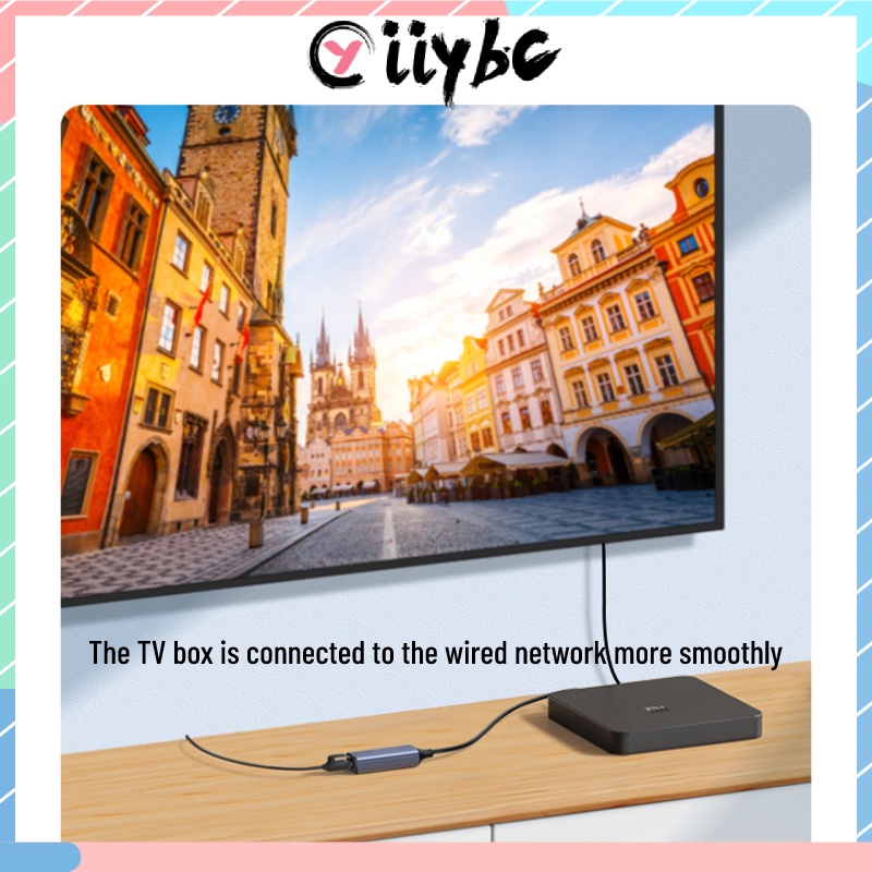 Bộ Chuyển Đổi Cổng Mạng Type-C Sang RJ45 Tốc Độ Cao Cho MacBook / iPad / Switch / TV box / latop / PC / Điện Thoại | BigBuy360 - bigbuy360.vn
