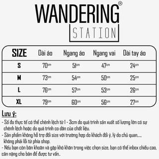 Áo Thun WANDERING STATION Typewriter