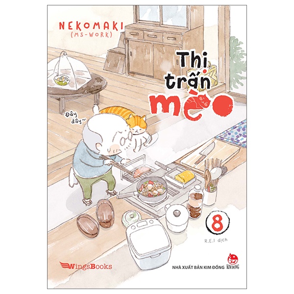 Sách - Thị trấn mèo tập 8 ( Kim Đồng )