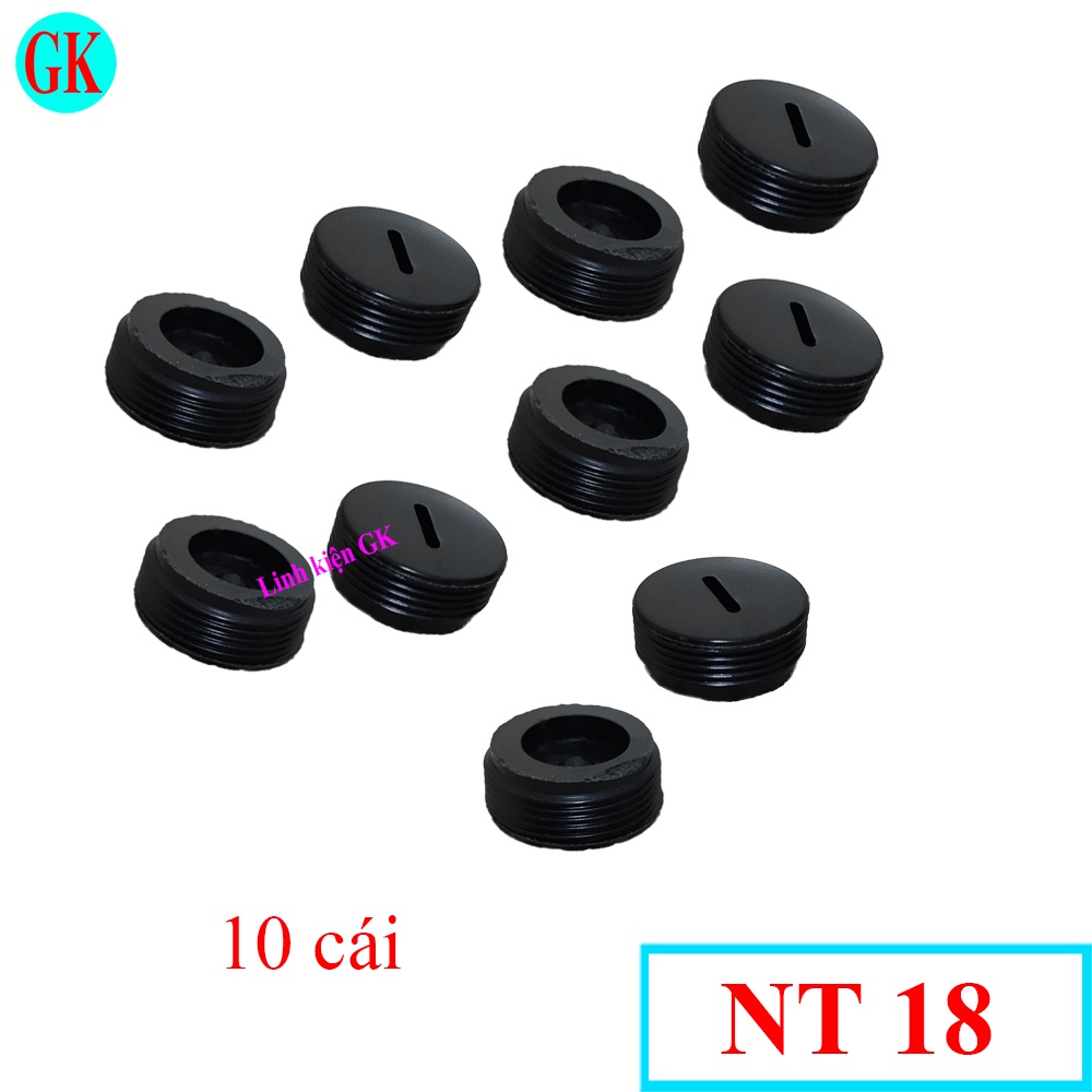 (10 cái) Nắp than 18 mm [K-18-17]