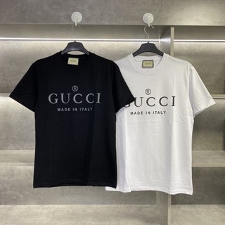 Áo thun Gu.cci in chữ cực chất- áo phông OVERSIZE  nam nữ in chữ cực chất [hình thật] chất cotton cực xịn xò