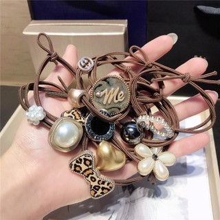 (QUÀ TẶNG) SÉT 60 DÂY BUỘC TÓC HÀN QUỐC RETRO CLASSIC
