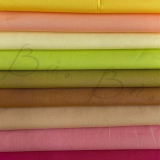 Vải Thô Cotton Tông Màu Hot Trend Mặt Vải Mướt Nhẵn Mịn Khổ 1m45