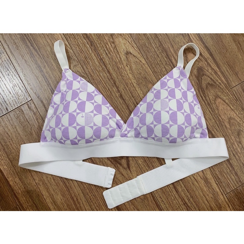 Bralette caro tím tròn size M