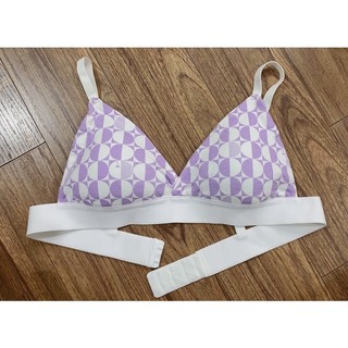 Bralette caro tím tròn size M