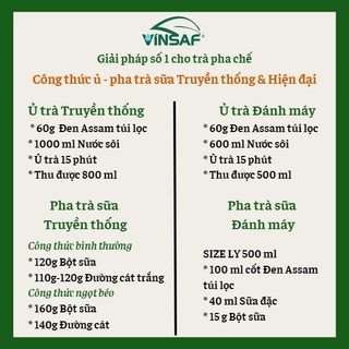 TRÀ ĐÀO TÚI LỌC VINSAF 200gr