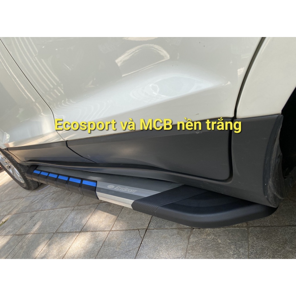 Bậc lên xuống, bệ bước chân Ford Ecosport, khắc logo, số điện thoại mặt bậc miễn phí, Mẫu mới hot nhất