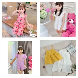 Bộ cộc bé gái 9-30kg