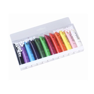 Bột vẽ móng nổi 3d oumaxi set 12 màu