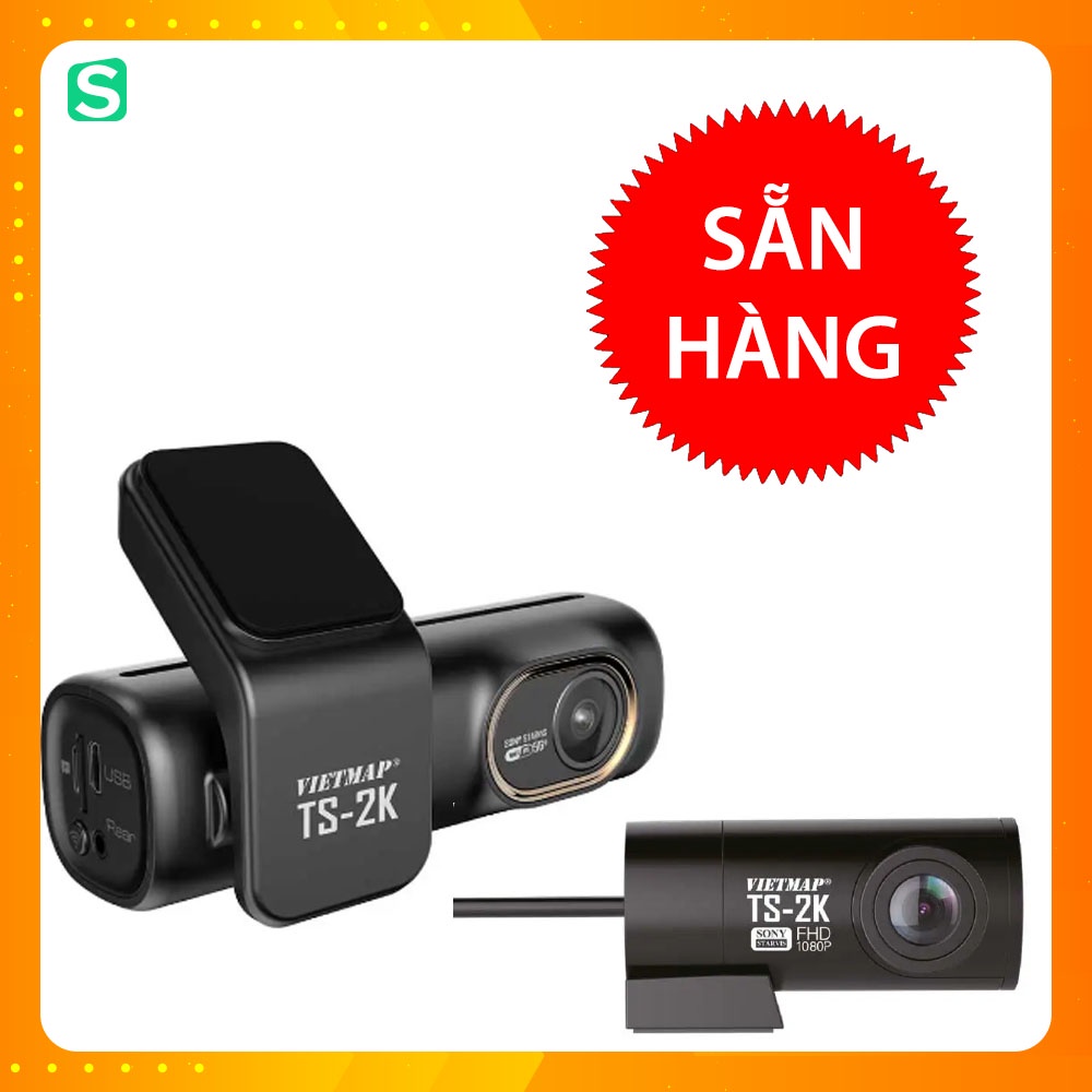 Camera hành trình Vietmap TS-2K - Cảnh báo giao thông bằng giọng nói