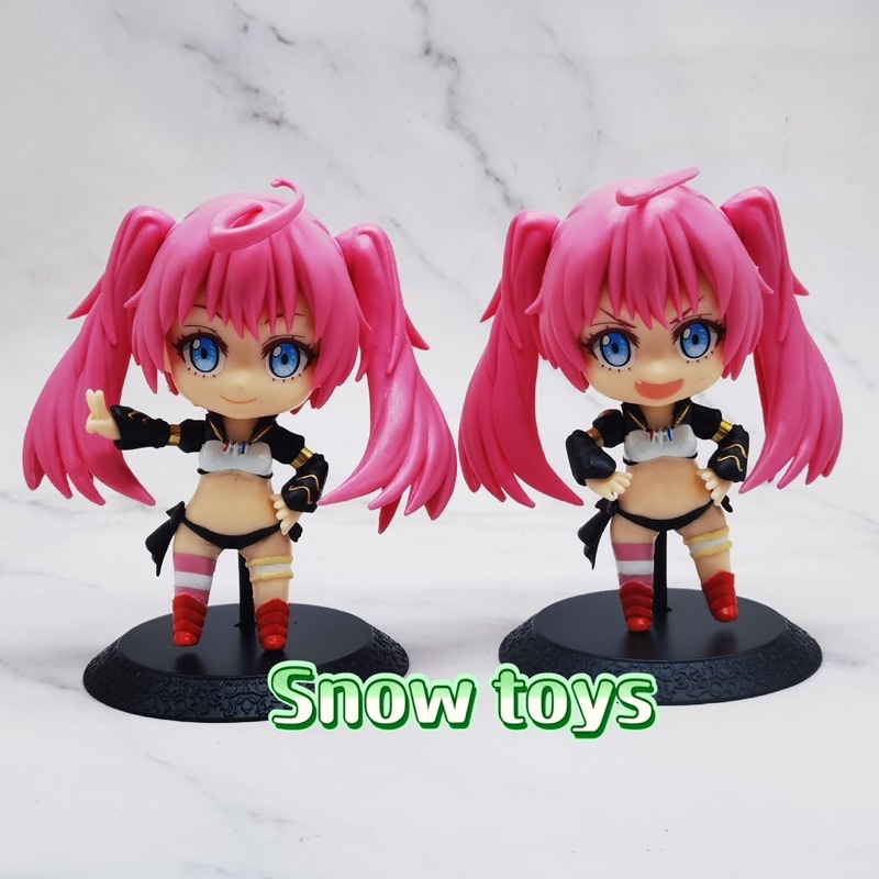 Mô hình Chuyển sinh thành Slime - Rimuru Tempest và Milim Nava - Cao 10cm - Anime Manga Chuyển sinh thành Slime