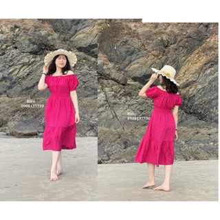 Đầm đũi tay búp,xinh xắn