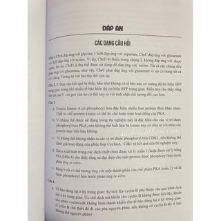 Sách Sinh học tế bào (Bài tập chuyên đề)