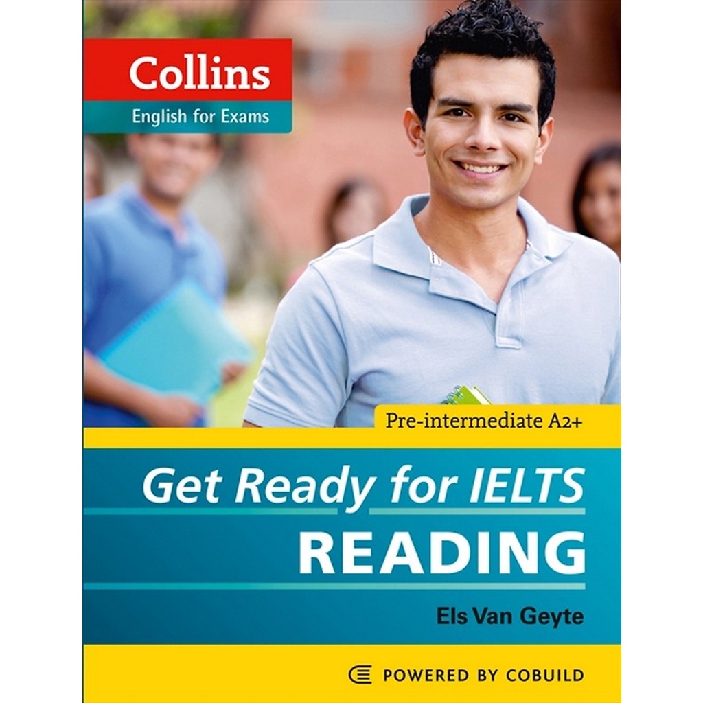 Sách- Collins - Get Ready For IELTS : Reading, Writing, Speaking, Listening (Kèm file MP3)(Combo lẻ tuỳ chọn) | BigBuy360 - bigbuy360.vn