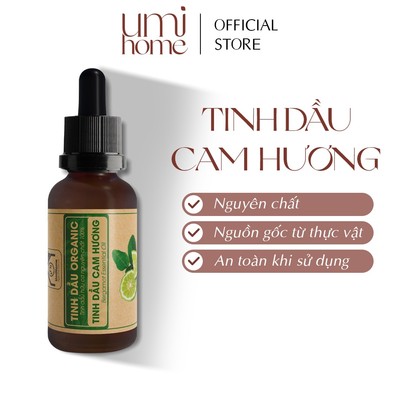 Tinh dầu Cam Hương hữu cơ UMIHOME 10ml nguyên chất