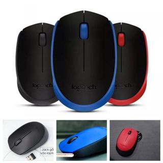 Chuột Không Dây LOGITECH M220/M185/M187/M235/M330/M171/G308, Hàng Nhập Khẩu, Bảo Hành 12 Tháng, Mouse Wireless, TẶNG PIN