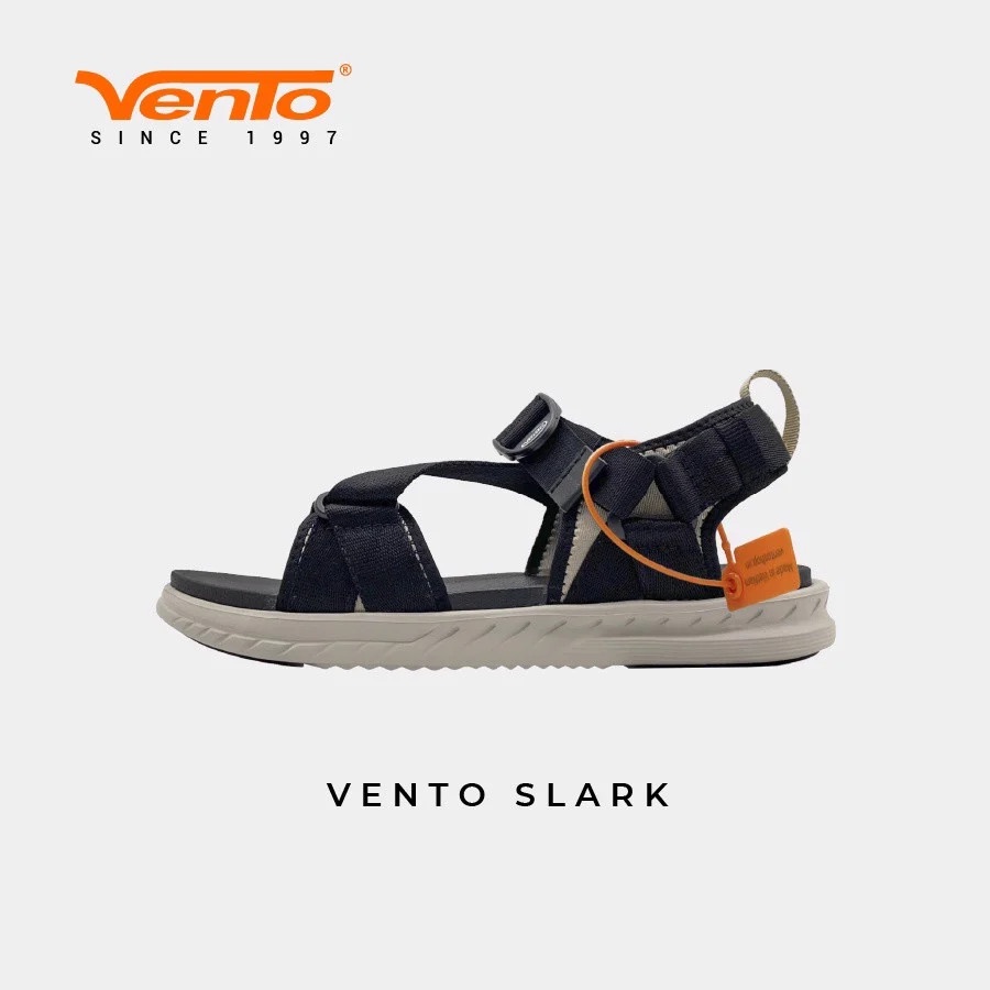 Giày Sandal Nam VENTO SLARK NB144 hottrend đế cao 3.5cm 2 quai ngang chéo
