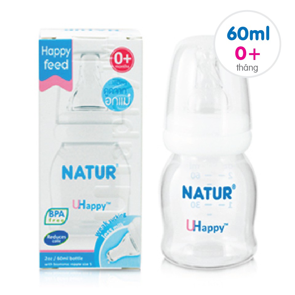 Bình Natur Uhappy 60ml