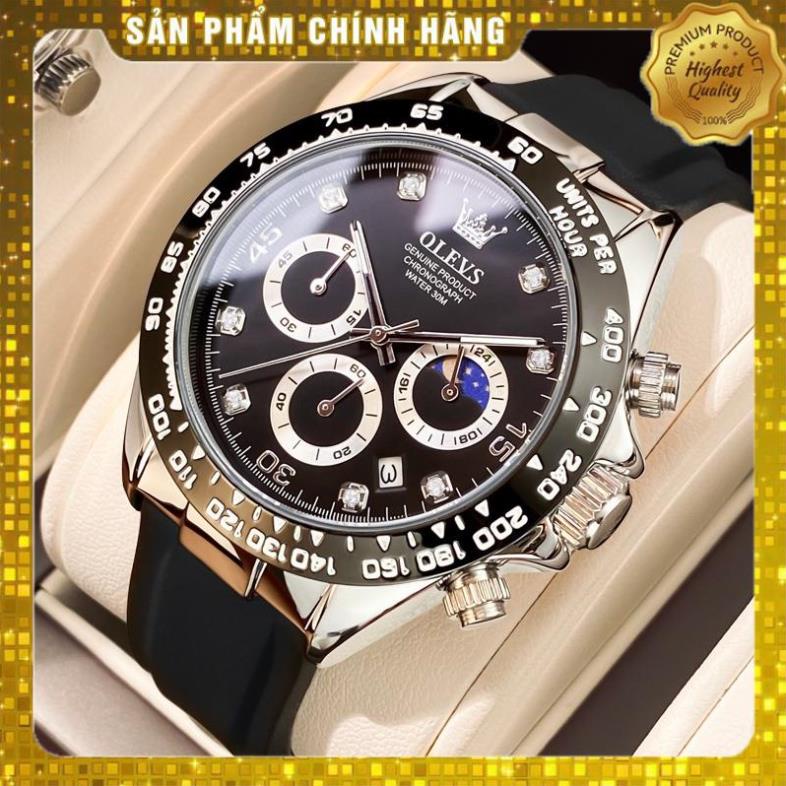 [HÀNG AUTH] Đồng hồ nam chính hãng Olevs 2875 phát sáng chống nước Rolex,BH 12 tháng