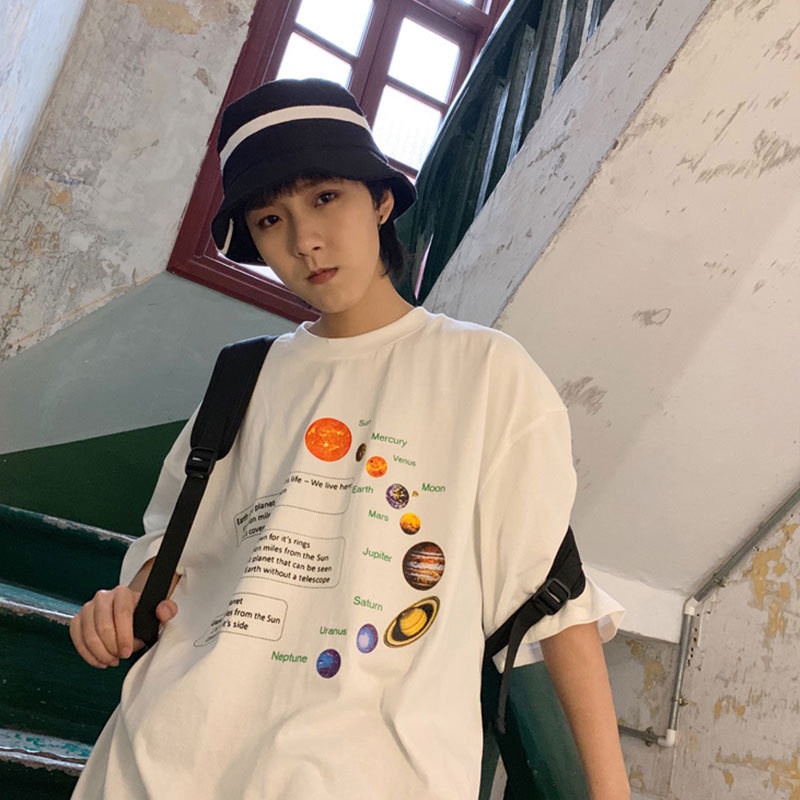 Áo Phông Form Rộng Nam Nữ Tay Lỡ Thoáng Mát Chất Mềm Mịn Trẻ Trung | 1969Unisex