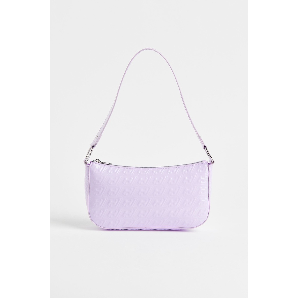 H&M Đức - Túi xách đeo basic cặp kẹp nách màu tím nâu sale auth new tag cao cấp chính hãng có sẵn 1037936011