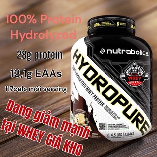Hydropure hydrolyzed whey - whey protein thủy phân 100%