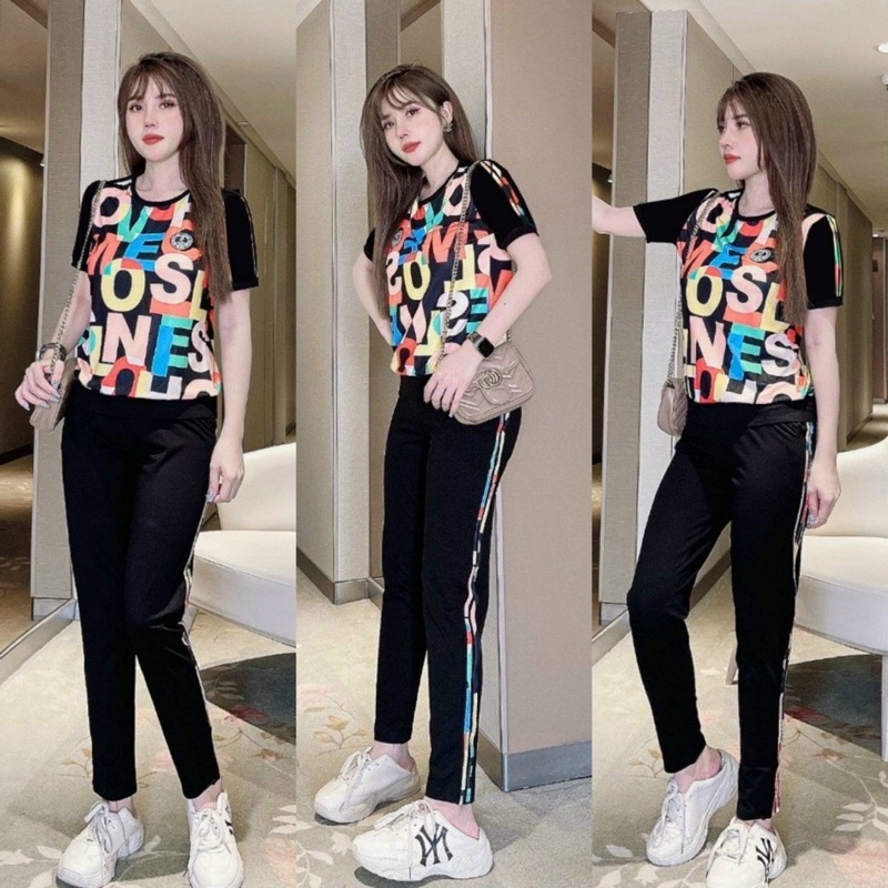 sét bộ dài thun cotton
