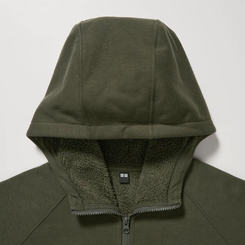 Áo Nỉ Lót Lông Nam heattech Uniqlo