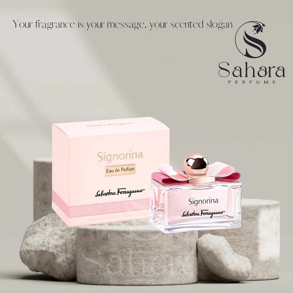 Salvatore Ferragamo EDP 100ml | Nước hoa nữ Signorina thanh lịch nhẹ nhàng | Sahara Perfume