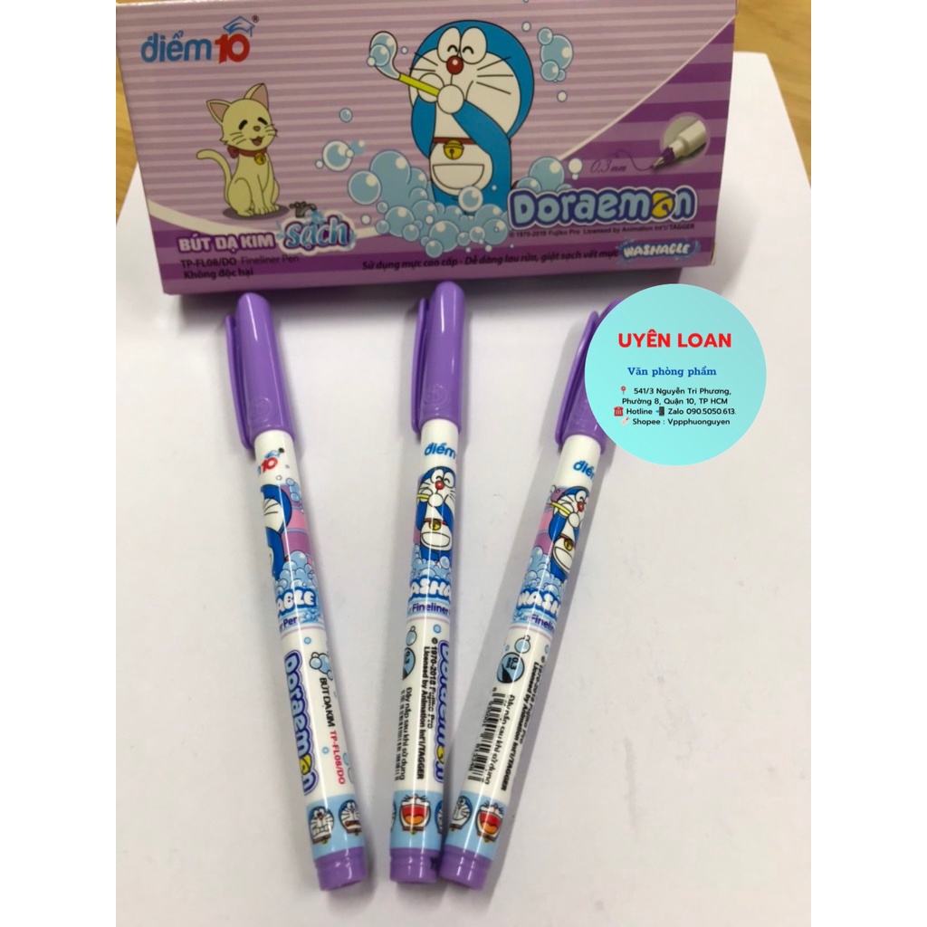 Bút Lông Kim Doremon Tp-Fl08/Do Mực Tím