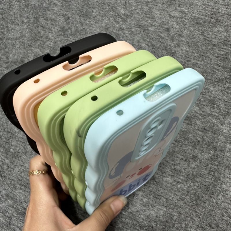 Case ốp lưng Oppo Reno 2F / 2Z dẻo nhiều hình siêu dễ thương viền lượn sóng bảo vệ camera