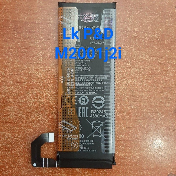 Pin Xiaomi M2001J2I