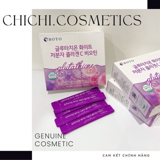 Bột uống trắng da căng mịn da Glutathione Boto 1000Mg