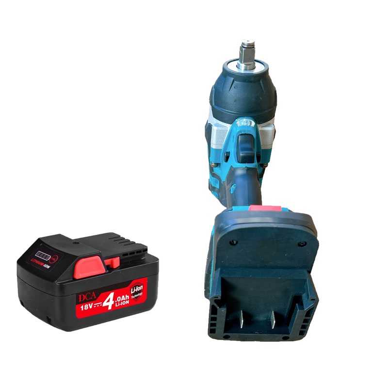 Ngàm Đúc Đế Chuyển Pin DCA 18V Sang Chân Pin Phổ thông 4Cm