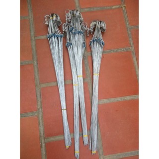 Móc kẽm chia 3 treo lan 80cm