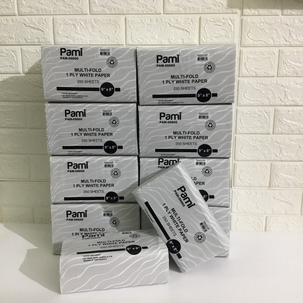 Khăn Giấy Lau Tay Than Tre Pami Thùng 16 Gói  Siêu Dai  Không Chất Tẩy Trắng Hàng Xuất Khẩu