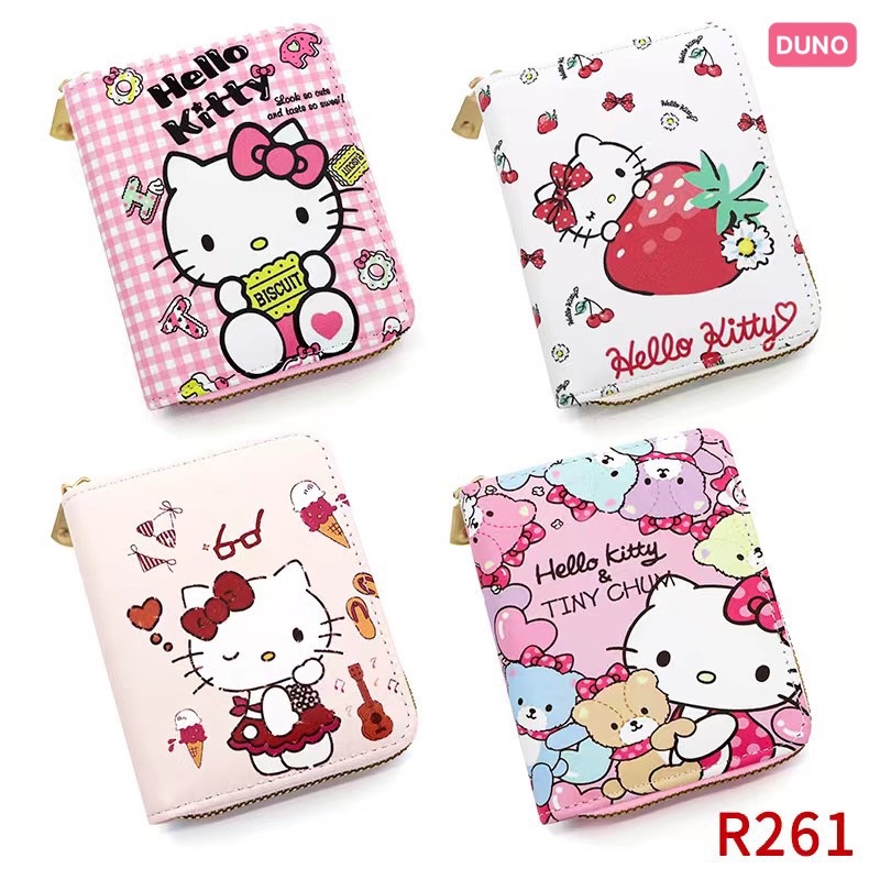 Ví nữ 1 kéo ngắn dễ thương xinh xắn